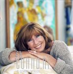 05-06-1999 Willeke Alberti at home in Laren Photo: Govert de Roos/Connu